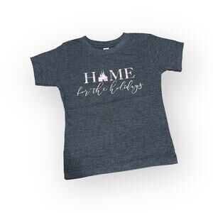 Disney Home For The Holidays Rose Gold Small Shop Tee